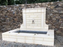 Burgundy Clair Antique Fountain